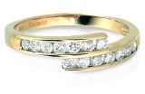 18K Yellow Gold Ring With Diamond (LRD1261)