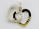 10K Yellow Gold Pendant With Diamond (LPG1052)