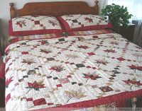 Maple Leaf Patchwork quilt