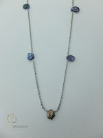 PNA-003 Pearl Necklace with Sterling Silver Chain