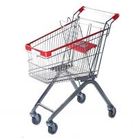 European style unfolding shopping trolley supermarket shopping carts  From China