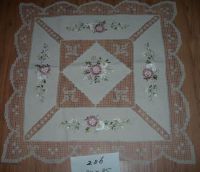 ribbon embroidery tablecloth