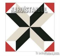 encaustic cement tiles, karoistanbul tiles handmade cement tiles decor