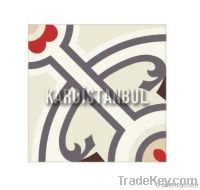 encaustic cement tiles, karoistanbul tiles handmade cement tiles decor