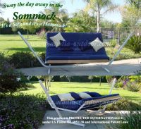 2 in 1 Converible Hammock 3-Seat Sofa