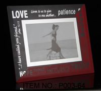P003-64 --6x4 Glass Photo Frame