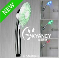 colorful LED shower head