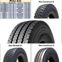New Tires for TBR/LTR/PCR From Japan