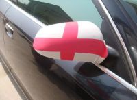 England Flag Car Mirror Cover