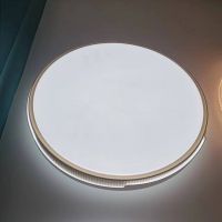 Spain Led Ceiling Light New Design white pvc Modern Surface Mounted Slim Decorative Home Office Ac85-265v Plastic 20 80 ABS