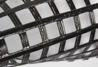 (PVC)Fiberglass geogrid