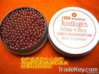 4mm H & N copper coated LEAD bbs