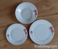 16, 18, 19 pcs porcelain dinner set