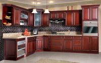 Solid Wood Kitchen Cabinet