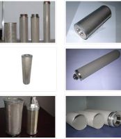 Cylindrical filter elements