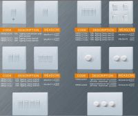 wall switch (1gang 1way; 1gang 2way; *****6gang 1way; 6gang 2way)