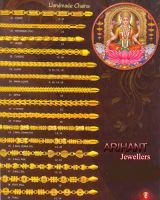22k Gold Machine Chains