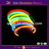 slim bracelet neon glow stick 