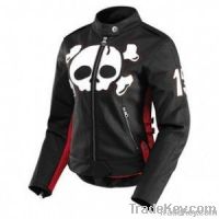 icon hella crossbone women leather jacket