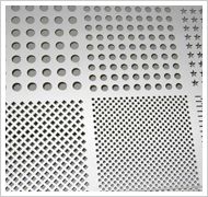 Perforated metal sheet