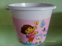 Container with Japanese Girl