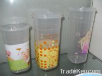 Heat transfer paper for plastic container