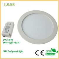 10 W Round LED Panel Light for Ceiling