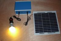 solar home lighting system