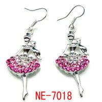 dancing alloy earring