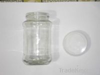 400 Gram Tissue Culture, Clare Glass Jar.