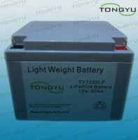  LiFePO4 12V 32Ah/33Ah Battery for Medical Carts, Powered Carts