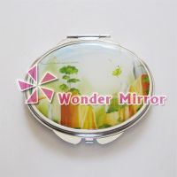 sell metal promotion folding mirror