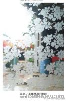 acid etched mirror glass