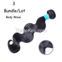 Peruvian Virgin Hair Body Wave 3 Pcs Peruvian Body Wave, Cheap Human Hair Extension Soft Virgin Peruvian Hair