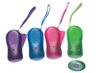 hand-pressing flashlight