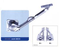 Short round-shaped hydraulic hinge