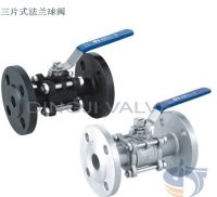 3PC Flanged Ball Valve From China