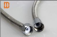 Stainless steel shower head extension hose with brass fitting From China
