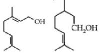 Crude geraniol