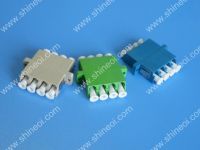 Fiber Optic LC Quad Adapter, SC