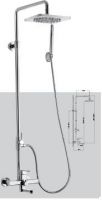 Bath/shower set mixer the rain shower