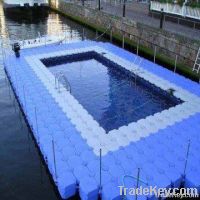 plastic floating pontoon