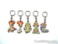 Soft Rubber Keychain