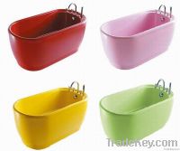 Colorfully Small Bathtub
