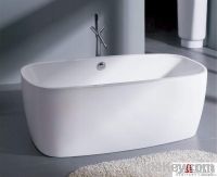 Italy Seamless Acrylic Bathtub