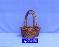 wicker storage basket