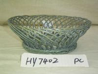 wicker fruit tray