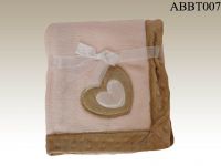 Embroidery Super Soft Baby Blanket