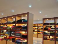 Showroom of throws