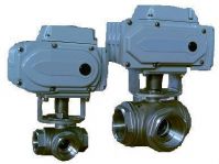 Electric 3 Way Ball Valve  From China